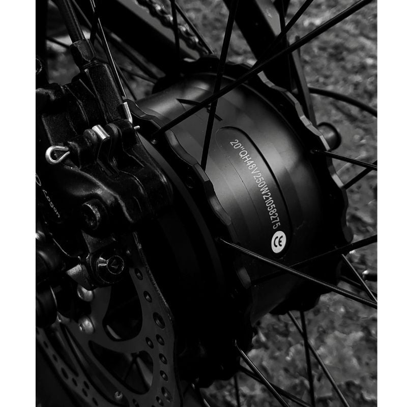 Emovement Panther folding ebike motor hub