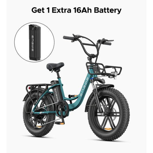 Engwe L20 Boost - 250W Front Suspension Step-Thru E-bike