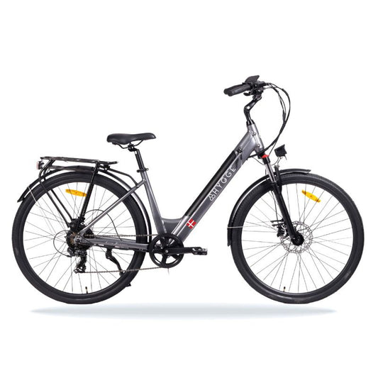 Hygge Aarhus Step 2024 Graphite Grey Ebike side view
