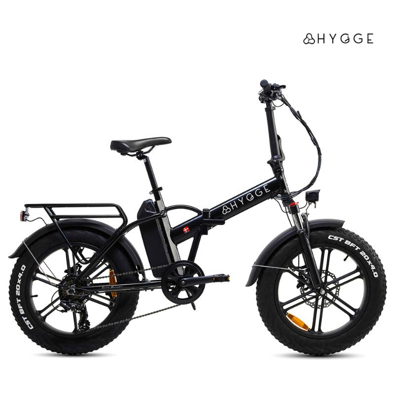 Hygge Vester black ebike side view