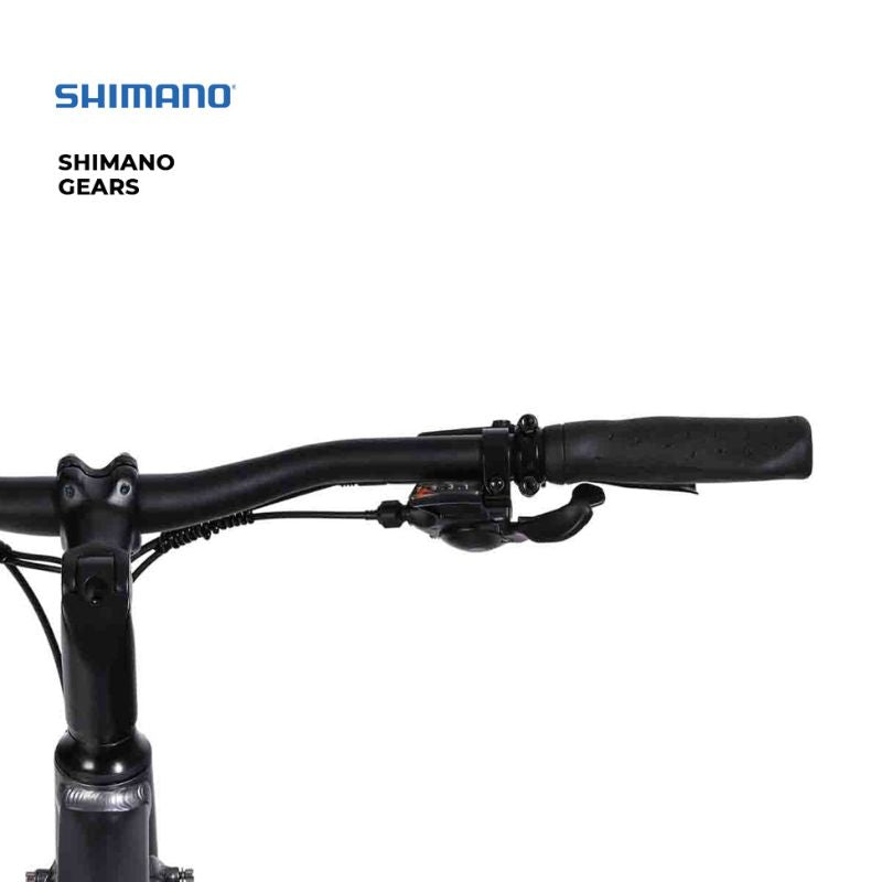 Hygge Aarhus 2025 Graphite Grey Ebike handle bar with gear changer