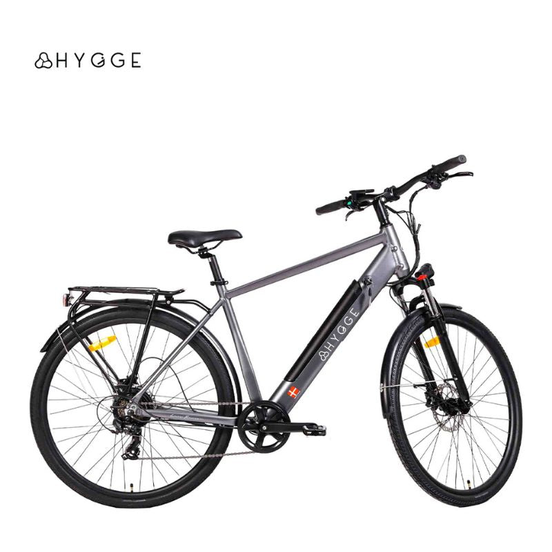 Hygge Aarhus 2025 Graphite Grey Ebike different side view