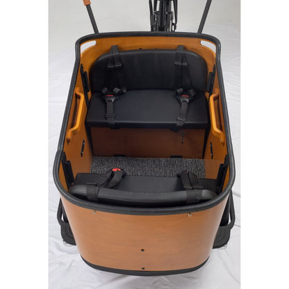 Airtour Family C cargo ebike seat view