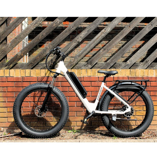 Emovement Aries MTB ebike in white