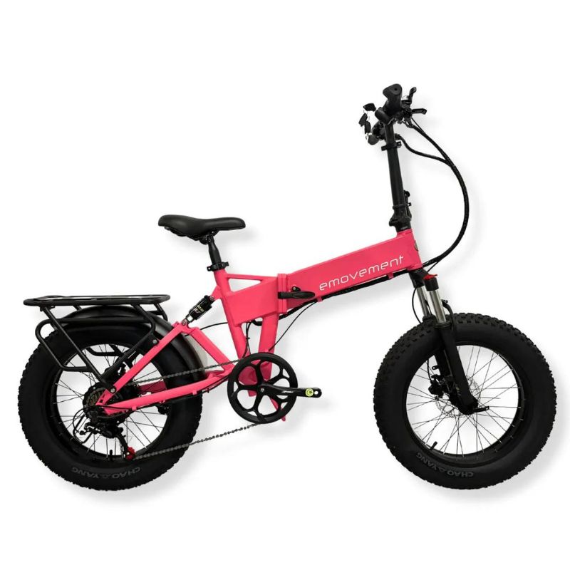 Emovement Panther folding ebike pink