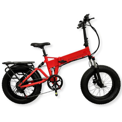 Emovement Panther folding ebike red