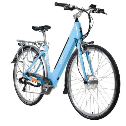 Emu Roam Step Through Electric Bike - Emu Blue colour