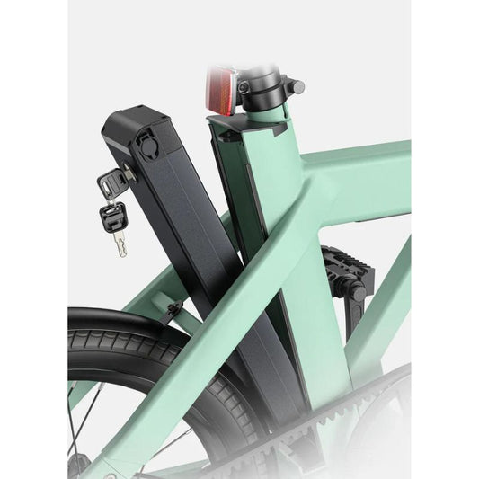 Engwe P20 folding ebike battery view