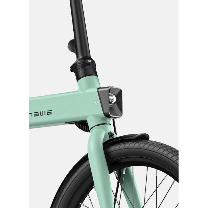 Engwe P20 folding ebike built in front lamp