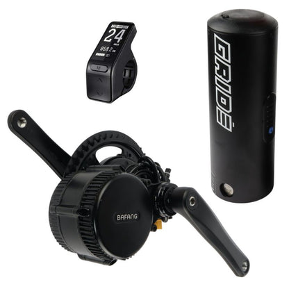 Gride ebike kit crank battery and display