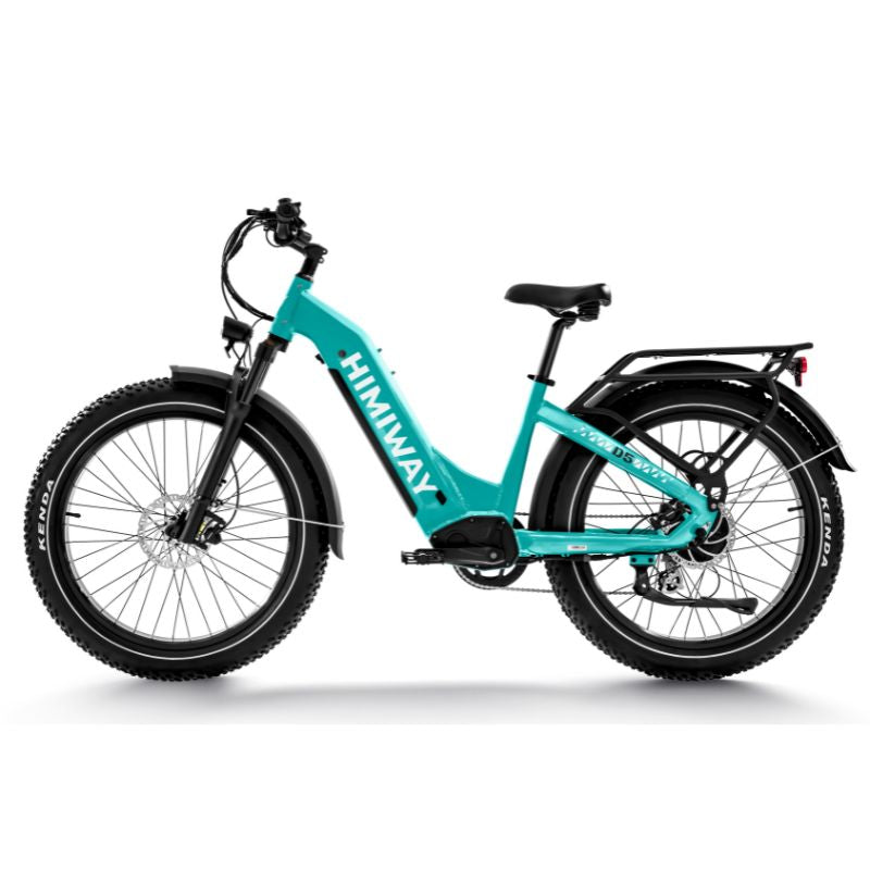 Himiway D5 Zebra ebike side view