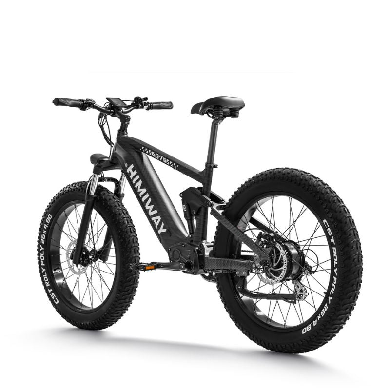 Himiway D7 Cobra Full Suspension Ebike angle view