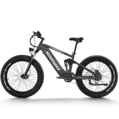 Himiway D7 Cobra Full Suspension Ebike side view