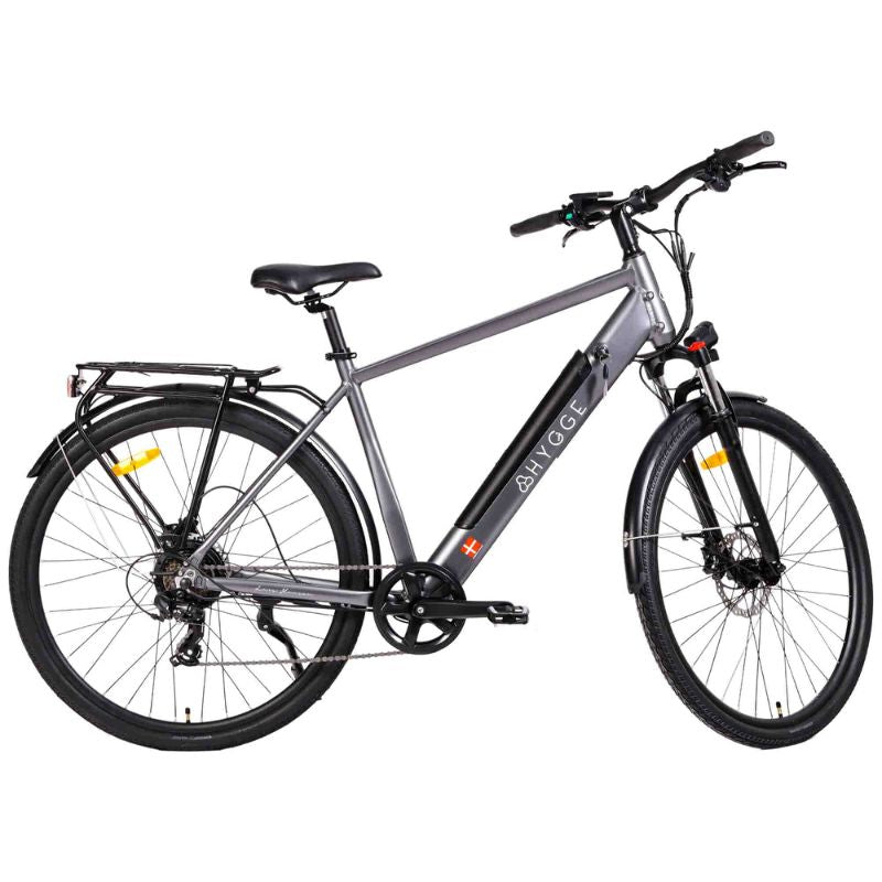 Hygge Aarhus 2024 Graphite Grey Ebike side view