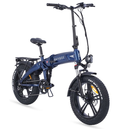 Hygge Soro Folding Ebike angled view