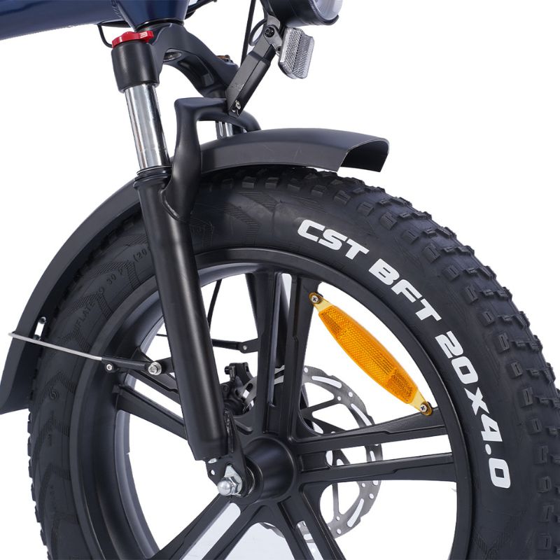 Hygge Soro Folding Ebike front wheel