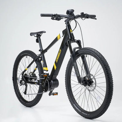 Mark2 Scrambler CL black Ebike front angle view 