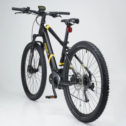 Mark2 Scrambler CL black Ebike rear angle view