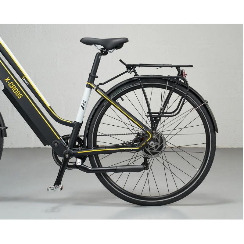 Mark2 X Cross 450 ebike rear wheel and seat