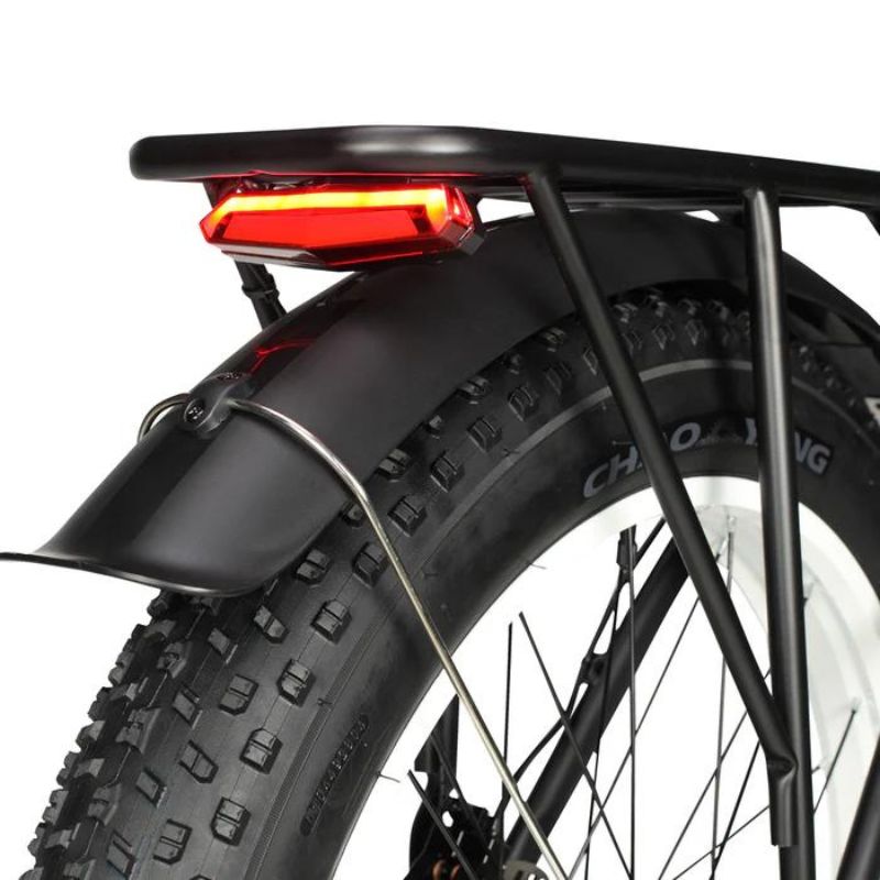 Philodo H8 Dual Motor ebike rear rack and mud guard